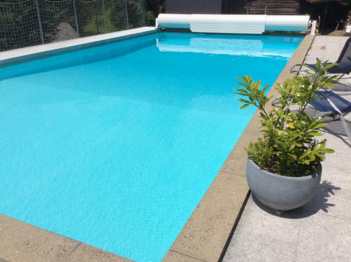 Traumhafte Ferienwohnung Mit Pool Steinen  外观 照片